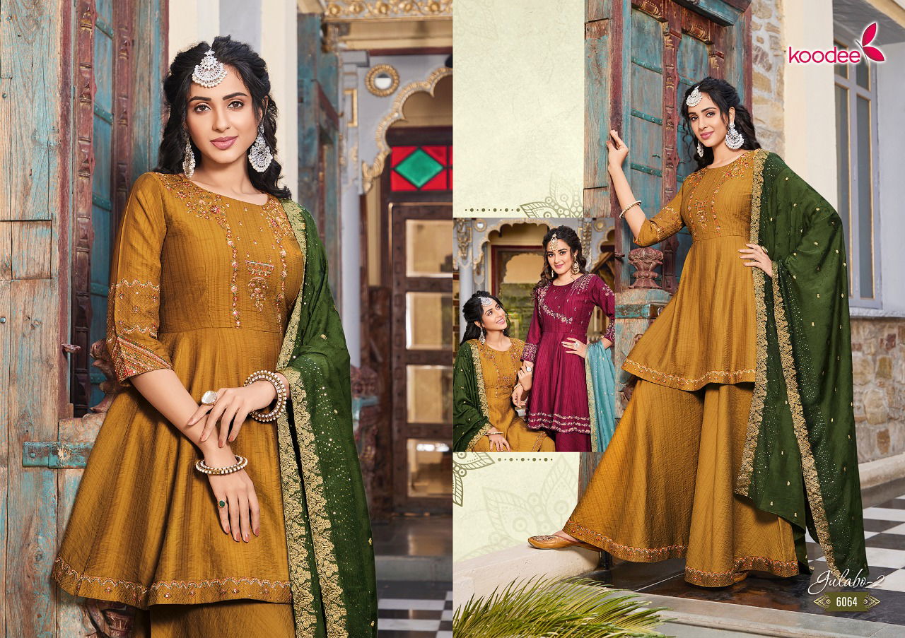 Koodee Gulabo 2 Heavy Wedding Wear Fancy Designer Ready Made Collection